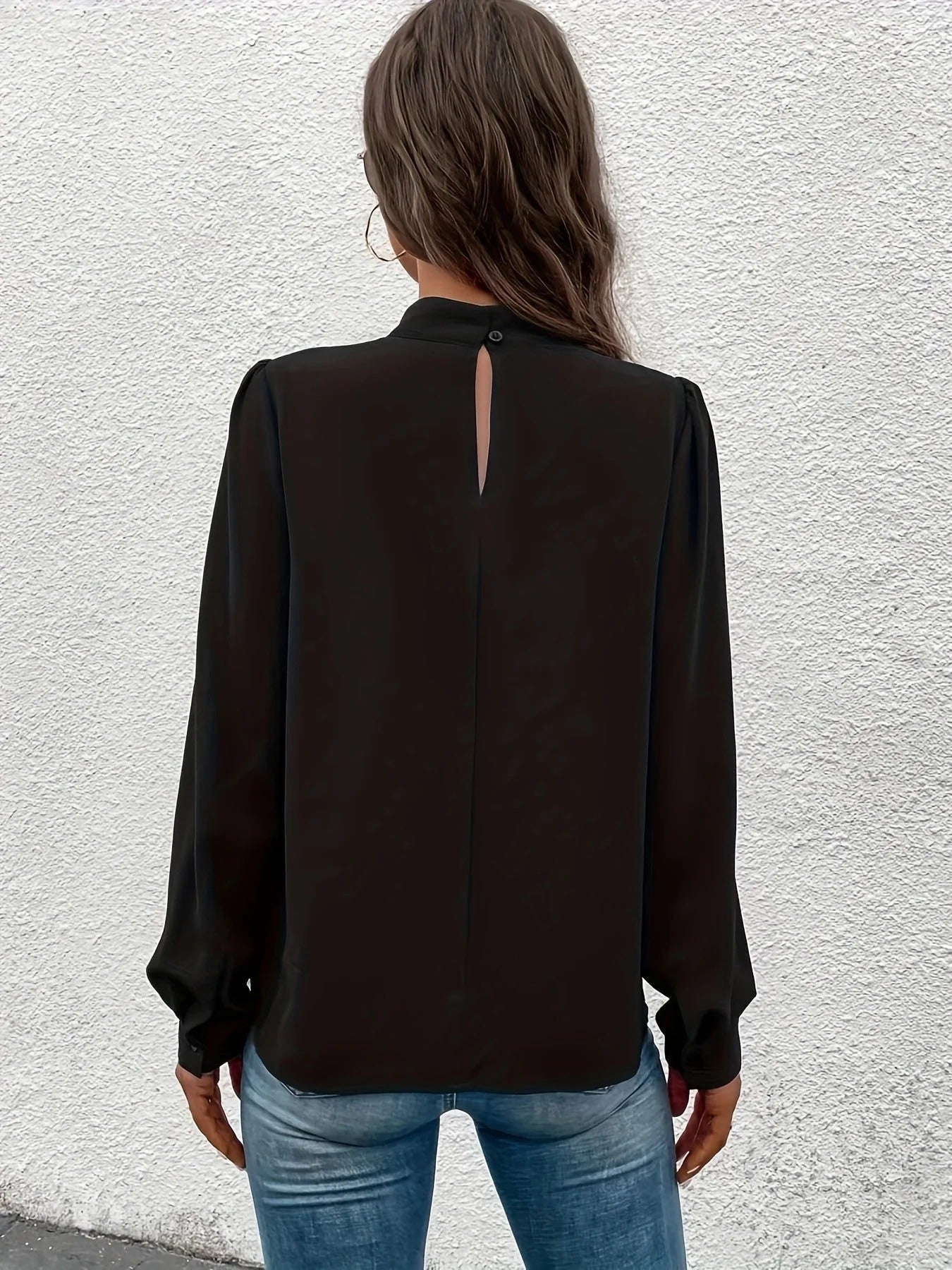 Blouse à Coupe Classique pour Femme | Idéale pour le Travail ou les Soirées