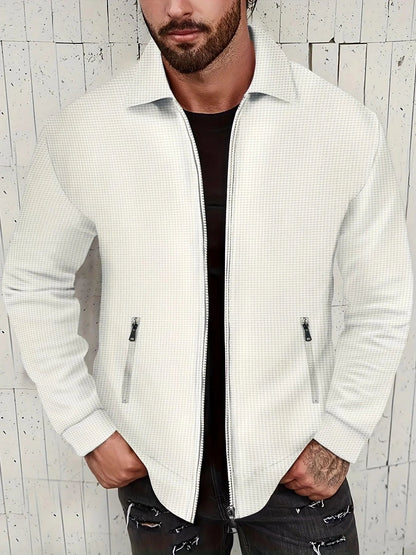 Veste Casual Uni Pour Homme | Idéal Pour Un Usage Quotidien