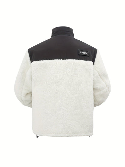Veste Zippée avec Poches et Col Montant pour Homme | Idéale pour l’Hiver