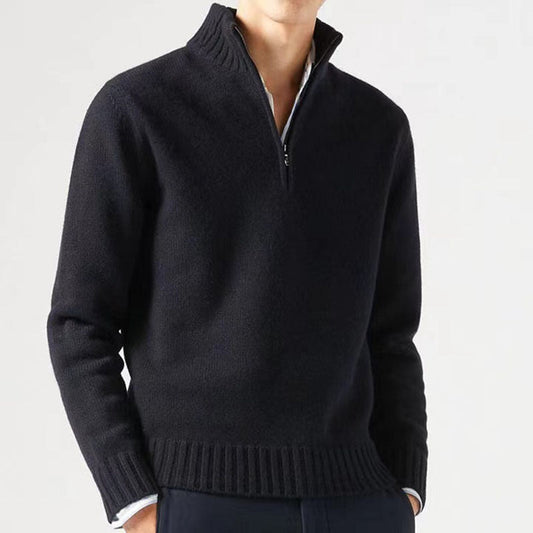 Pull avec Col Zippé pour Homme | Idéal pour Les Tenues Décontractées