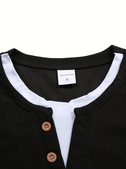 Polo À Manches Longues Avec Col À Boutons Et Poches Fonctionnelles Pour Homme | Idéal Pour Le Quotidien Et Les Occasions Décontractées