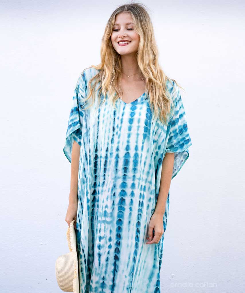 Caftan Décontracté Avec Coupe Ample Pour Femme | Idéal Pour Les Journées D'Été