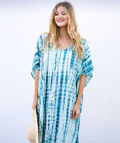 Caftan Décontracté Avec Coupe Ample Pour Femme | Idéal Pour Les Journées D'Été