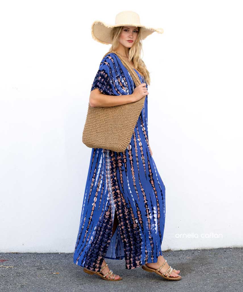 Caftan Décontracté Avec Coupe Ample Pour Femme | Idéal Pour Les Journées D'Été