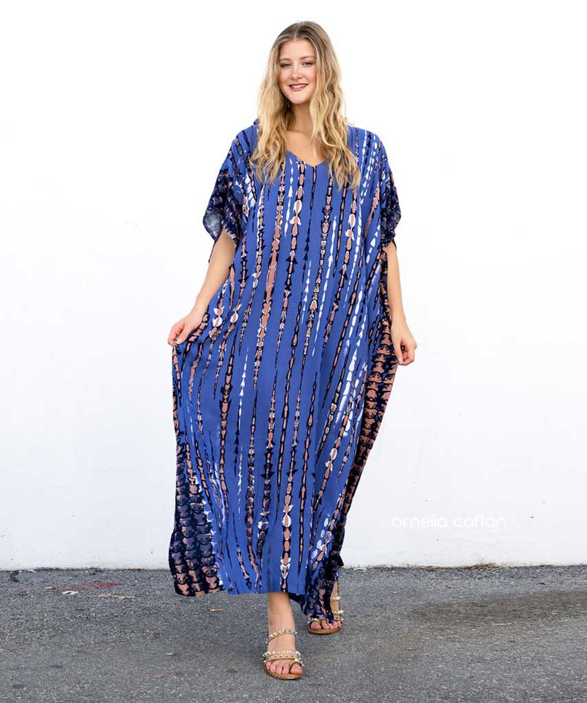 Caftan Décontracté Avec Coupe Ample Pour Femme | Idéal Pour Les Journées D'Été