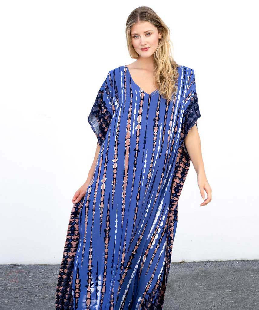 Caftan Décontracté Avec Coupe Ample Pour Femme | Idéal Pour Les Journées D'Été