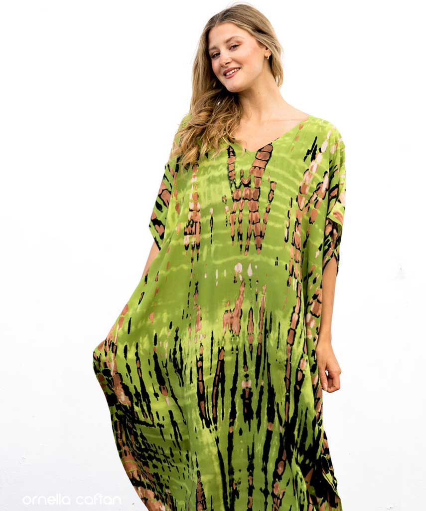 Caftan Décontracté Avec Coupe Ample Pour Femme | Idéal Pour Les Journées D'Été