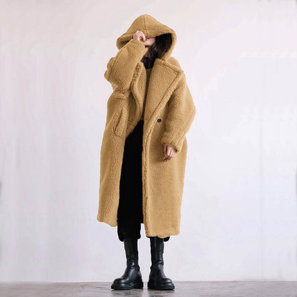 Manteau Matelassé Long avec Boutons pour Femme | Idéal pour La Saison Hivernale