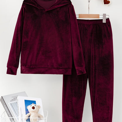 Ensemble De Survêtement avec Sweat À Capuche Et Pantalon pour Femme | Idéal pour Les Activités Quotidiennes