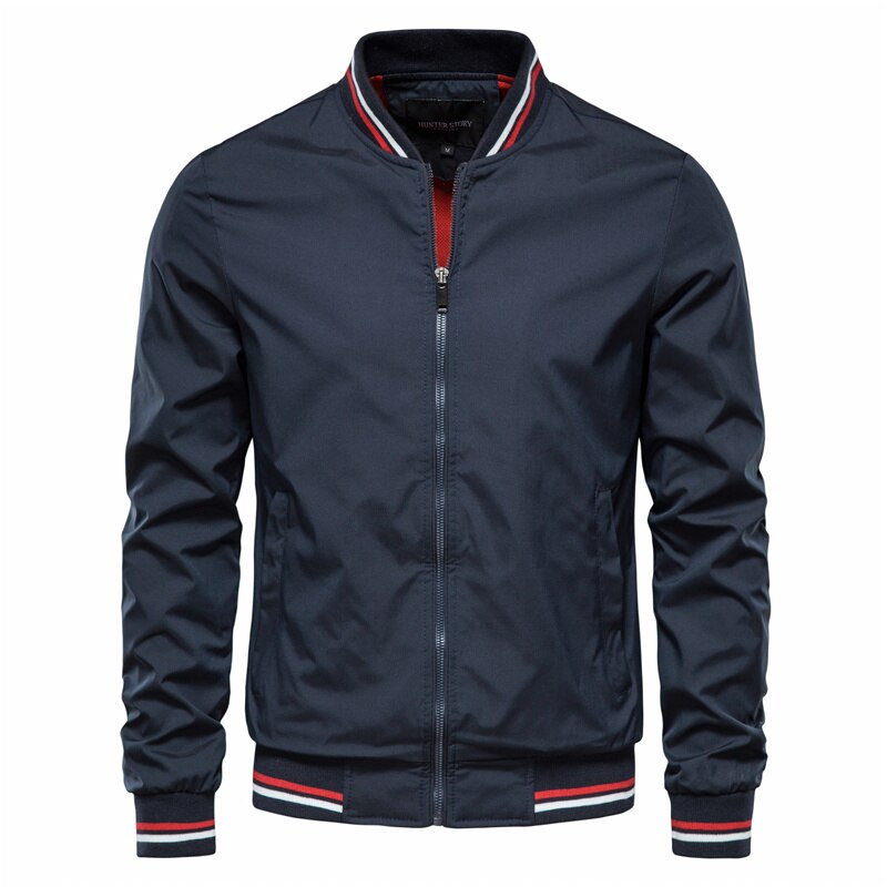 Veste à Capuche avec Détails Bicolores pour Hommes | Idéale pour l’Automne et le Printemps