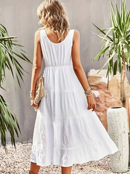 Robe D'Été Fluide Pour Femme | Idéale Pour Les Journées Chaudes Et Les Sorties