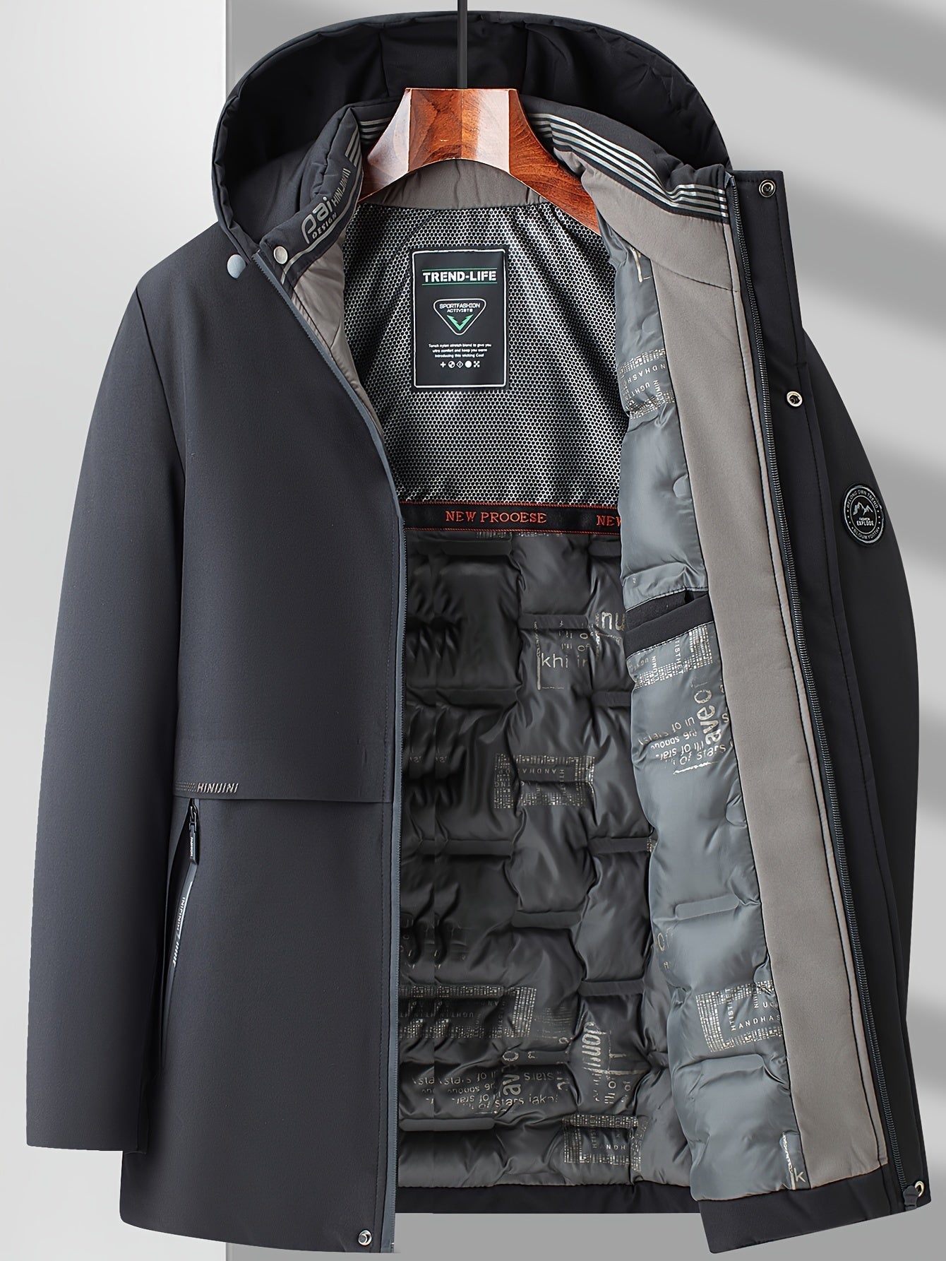 Veste Matelassée avec Coupe Régulière pour Homme | Idéale pour l’Hiver