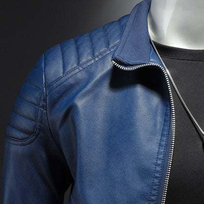 Veste Zippée avec Col Classique pour Hommes | Idéale pour la Mi-Saison