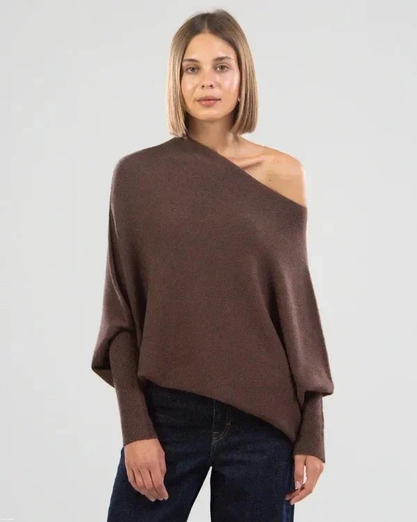 Pull Oversize à Col Convertible pour Femmes | Idéal pour Différentes Occasions