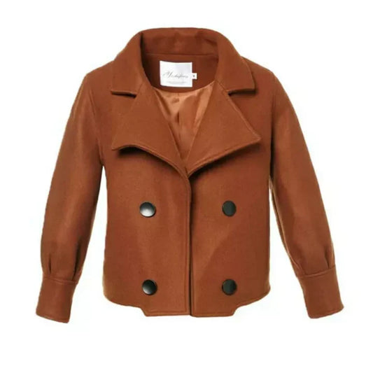 Manteau Court Uni pour Femme | Idéal pour le Printemps et l’Automne