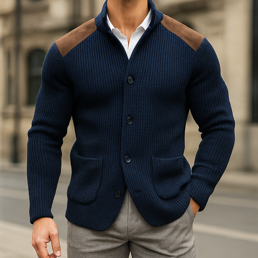 Cardigan blazer pour homme