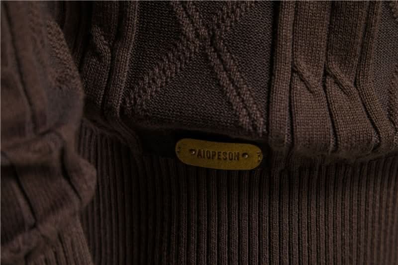 Gilet texturé à col châle pour hommes
