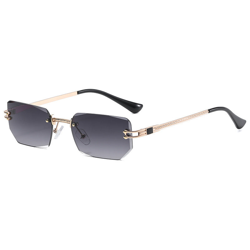 Lunettes de Soleil Sans Monture Avec Verres Dégradés Pour Femme | Idéales Pour Un Usage Quotidien