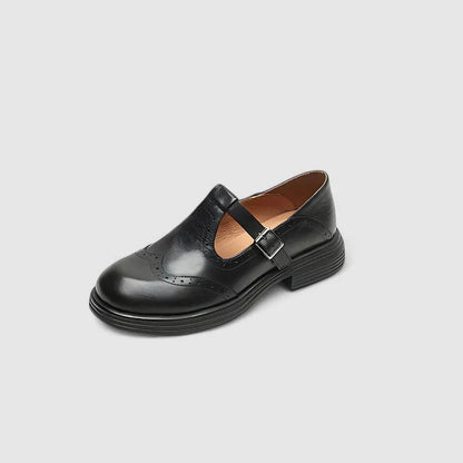 Chaussures brogue à bride pour femmes