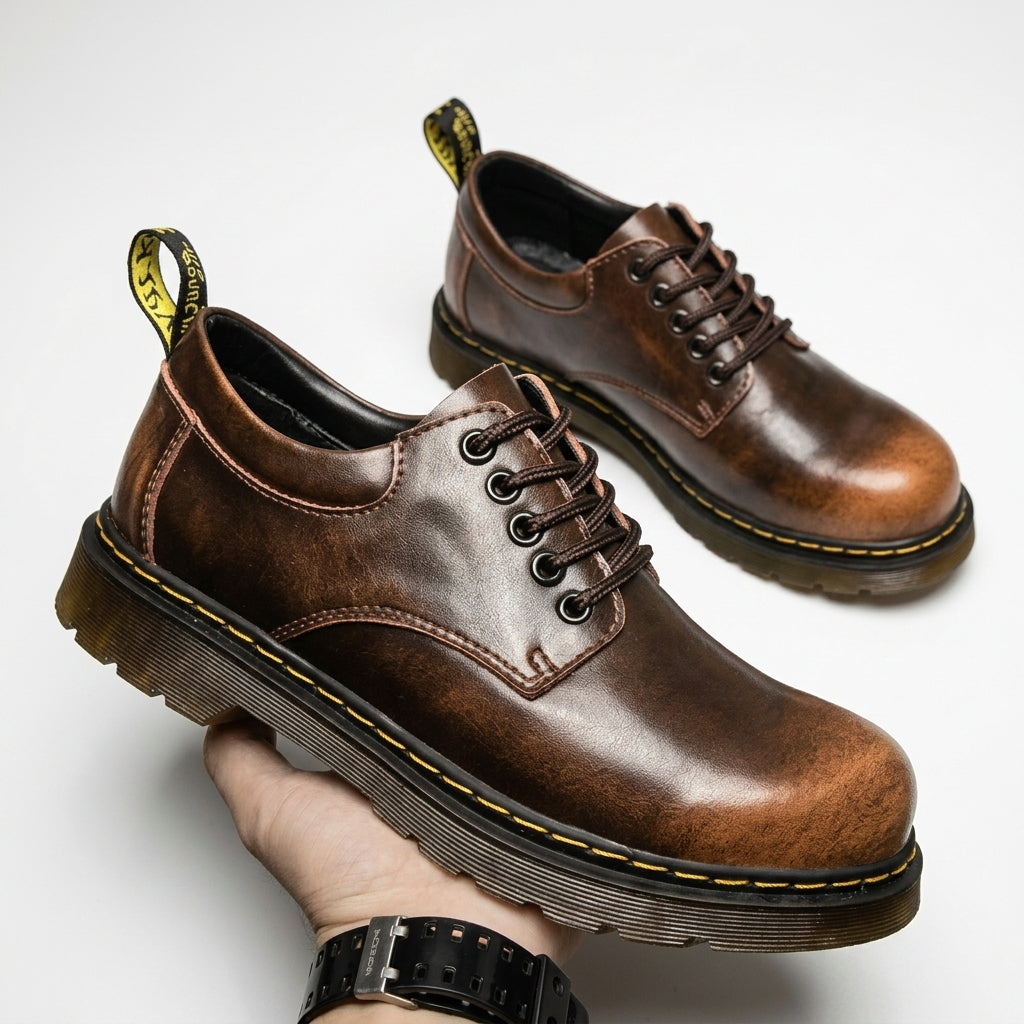 Chaussures derby à lacets pour hommes
