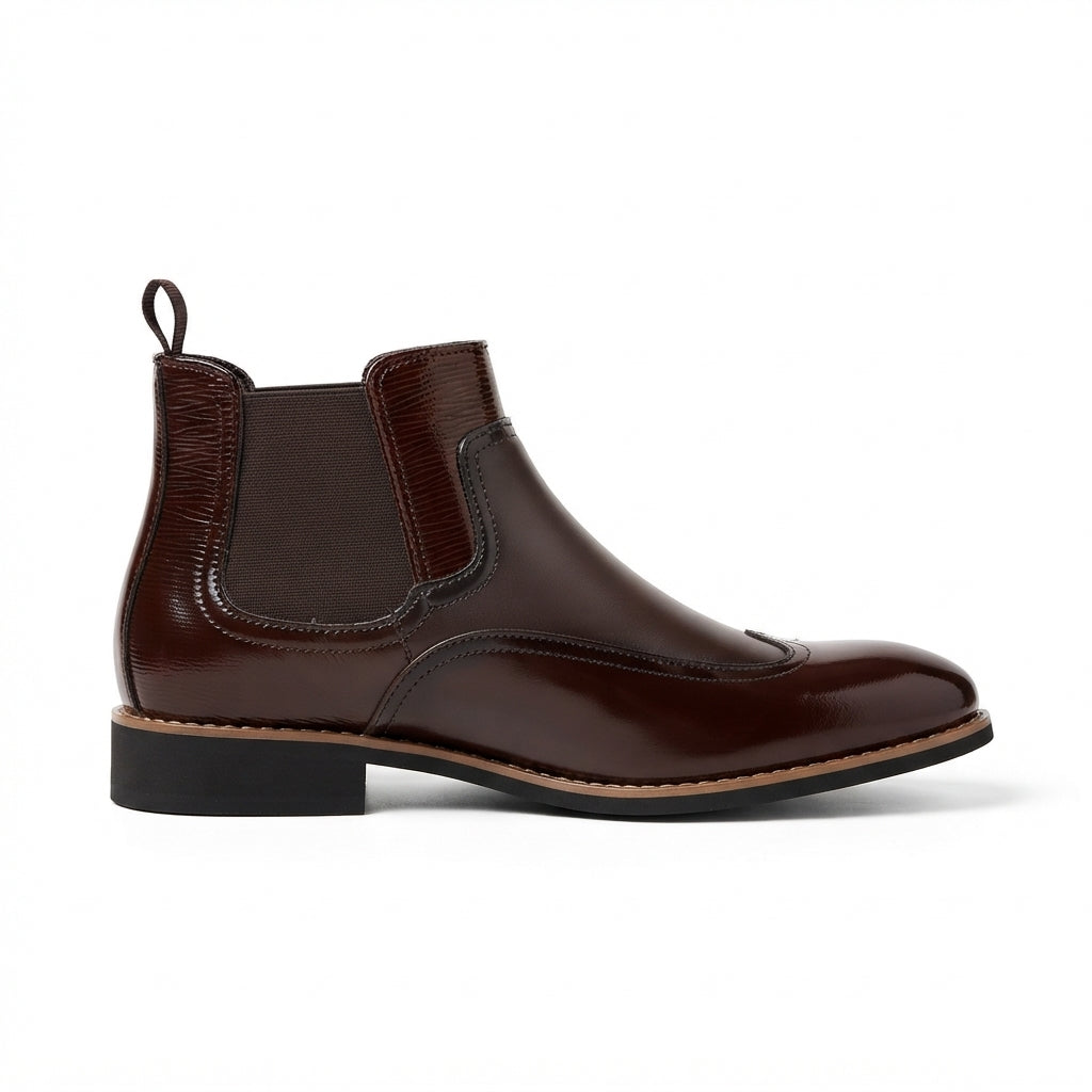 Chaussures montantes à élastiques pour hommes