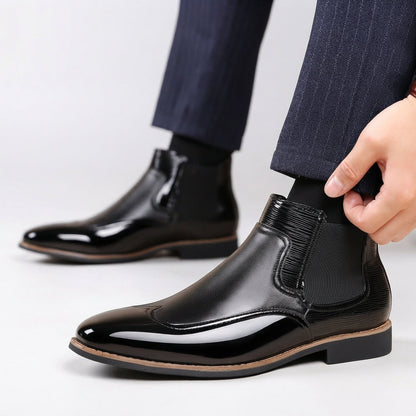 Chaussures montantes à élastiques pour hommes