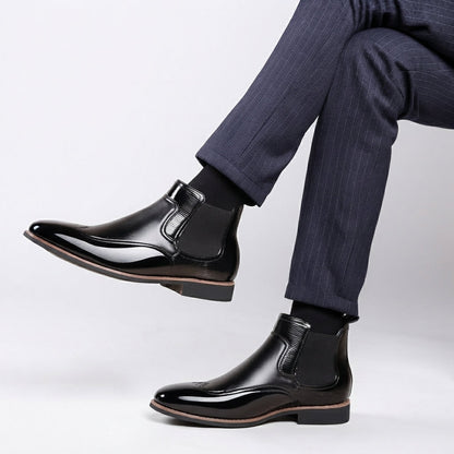 Chaussures montantes à élastiques pour hommes