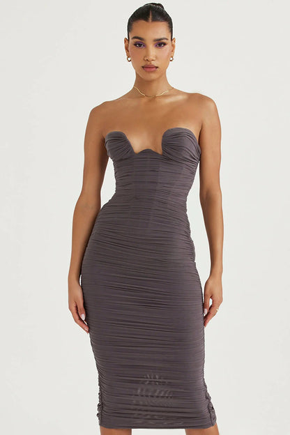 Robe Longue Sans Bretelles pour Femme | Idéale pour les Soirées et Occasions Formelles