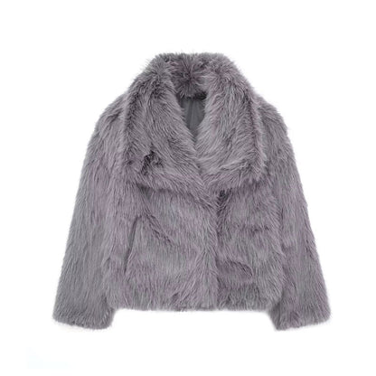 Manteau Court à Manches Longues pour Femme | Idéal pour la Saison Froide