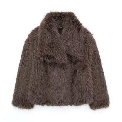 Manteau Court à Manches Longues pour Femme | Idéal pour la Saison Froide