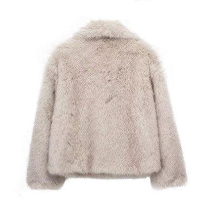 Manteau Court à Manches Longues pour Femme | Idéal pour la Saison Froide