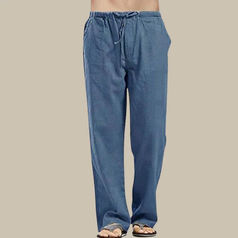 Pantalon d'Été à Taille Élastique avec Coupe Ample pour Femme | Idéal pour les Journées Chaudes