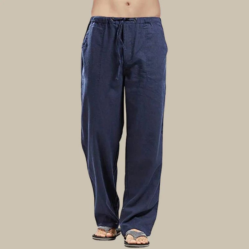 Pantalon d'Été à Taille Élastique avec Coupe Ample pour Femme | Idéal pour les Journées Chaudes
