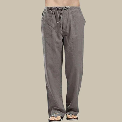 Pantalon d'Été à Taille Élastique avec Coupe Ample pour Femme | Idéal pour les Journées Chaudes