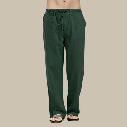 Pantalon d'Été à Taille Élastique avec Coupe Ample pour Femme | Idéal pour les Journées Chaudes