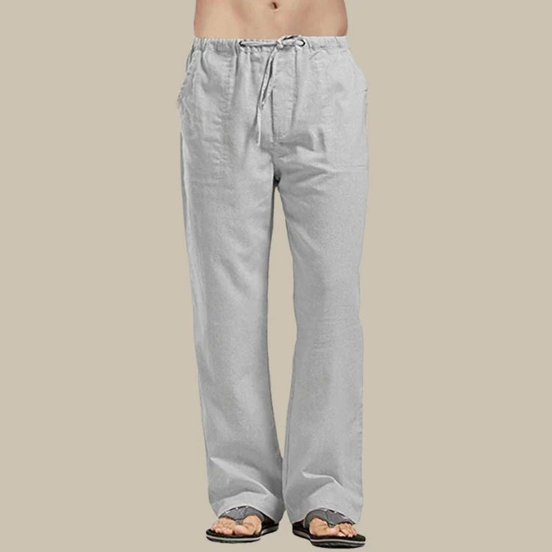 Pantalon d'Été à Taille Élastique avec Coupe Ample pour Femme | Idéal pour les Journées Chaudes