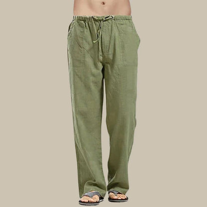 Pantalon d'Été à Taille Élastique avec Coupe Ample pour Femme | Idéal pour les Journées Chaudes
