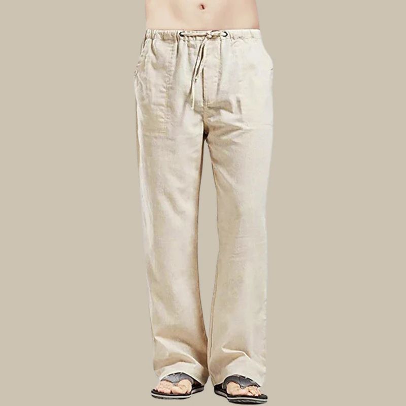 Pantalon d'Été à Taille Élastique avec Coupe Ample pour Femme | Idéal pour les Journées Chaudes