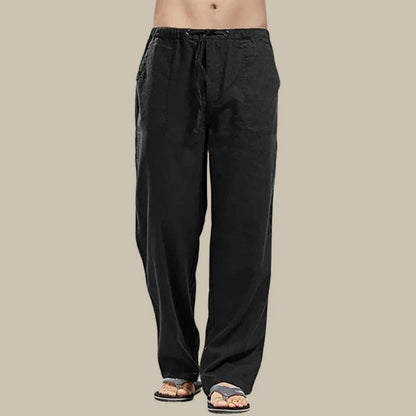 Pantalon d'Été à Taille Élastique avec Coupe Ample pour Femme | Idéal pour les Journées Chaudes