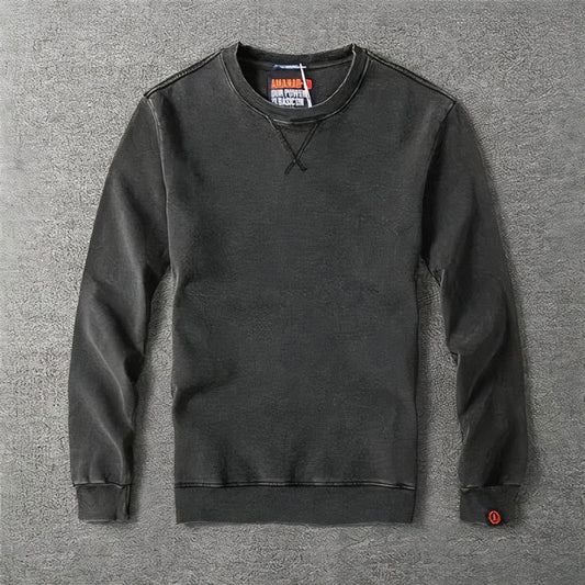 Pull Coupe Décontractée D’inspiration Vintage Pour Homme | Idéal Pour Le Quotidien Et La Mi-Saison