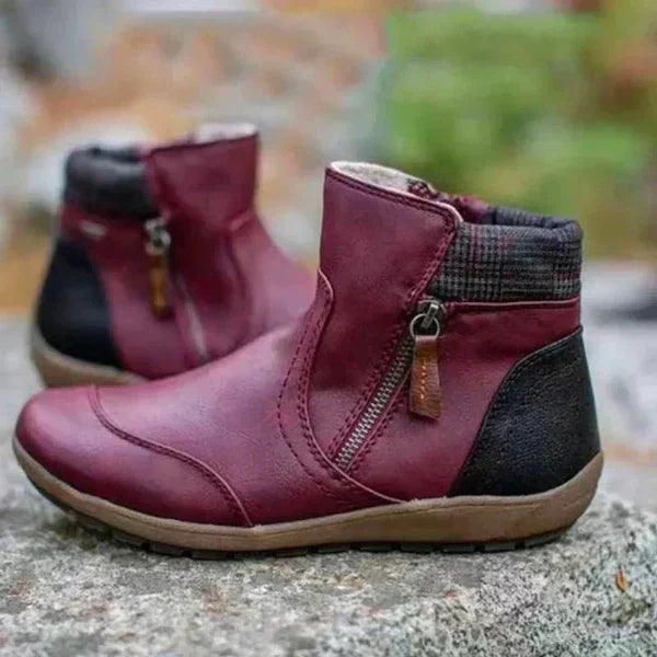 Bottines avec Fermeture Zippée Latérale pour Femmes | Idéal pour l’Automne et l’Hiver
