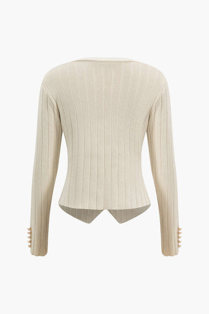 Ensemble Tricot Trois Pièces Blazer, Gilet Et Jupe Pour Femme | Idéal Pour Bureau Et Usage Quotidien