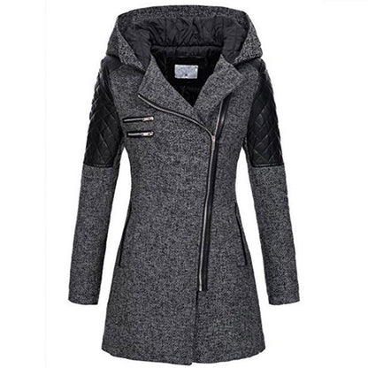 Manteau Long avec Design Uni pour Femme | Idéal pour l’Automne et l’Hiver