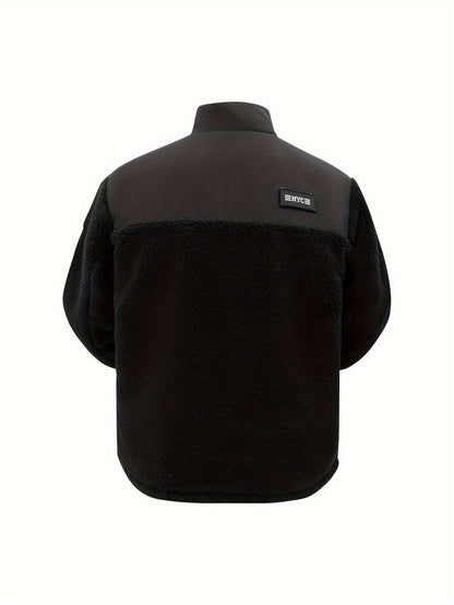 Veste Zippée avec Poches et Col Montant pour Homme | Idéale pour l’Hiver