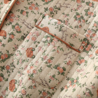 Ensemble Pyjama à Motif Floral avec Taille Élastique pour Adulte | Idéal pour la Maison et le Sommeil