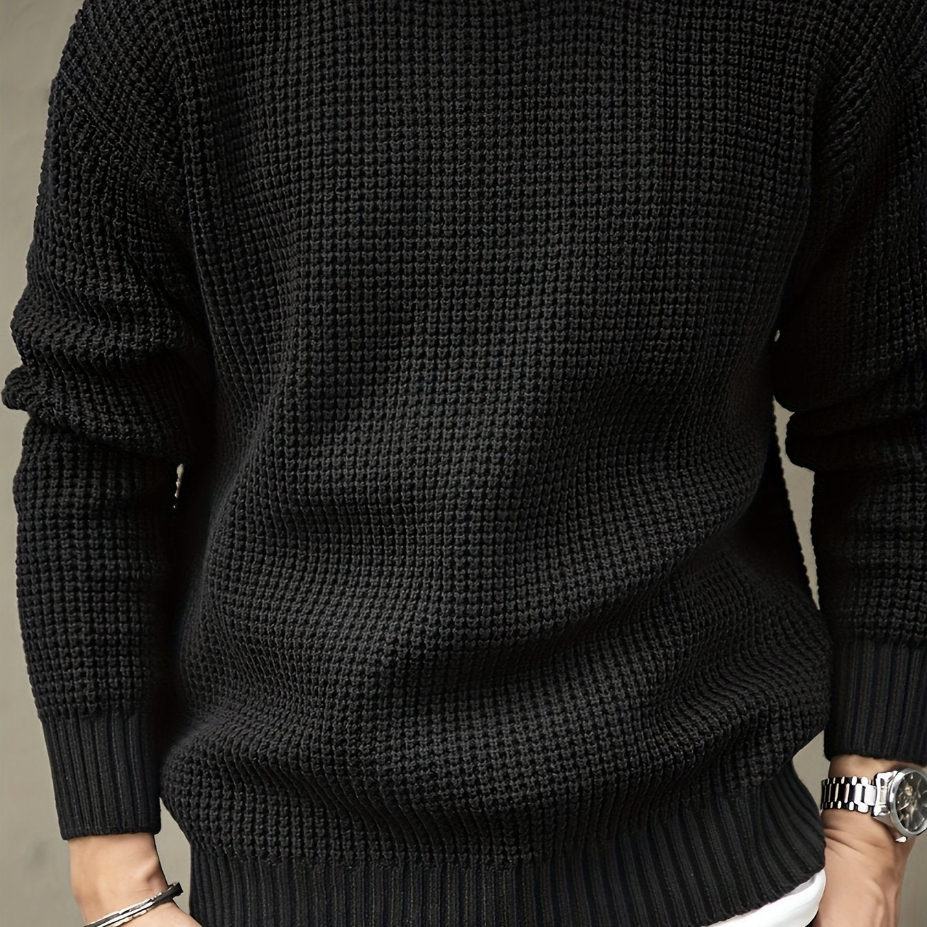 Pull Avec Motif Tricoté Texturé Pour Adultes | Idéal Pour Un Usage Quotidien