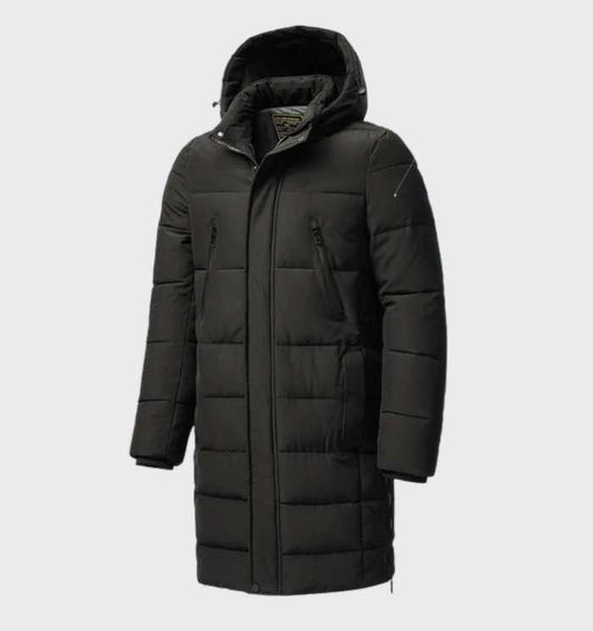 Parka avec Capuche Épaisse pour Homme | Idéale pour l’Hiver