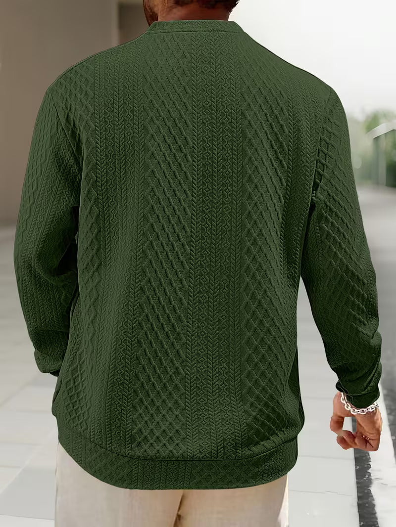 Pull À Motif Géométrique Avec Coupe Décontractée Pour Adultes | Idéal Pour Usage Quotidien