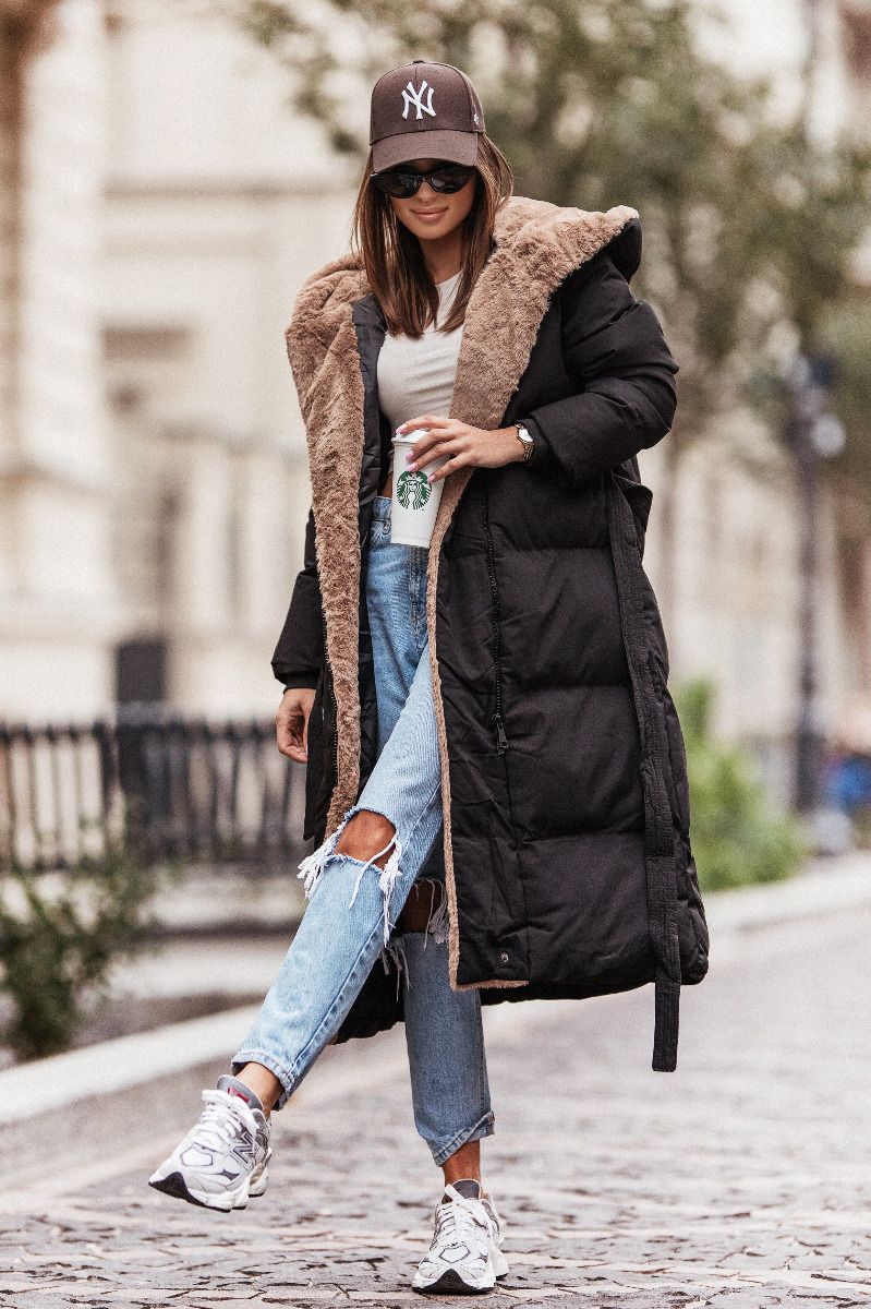 Veste D’Hiver Longue pour Femme | Idéale pour Temps Froid