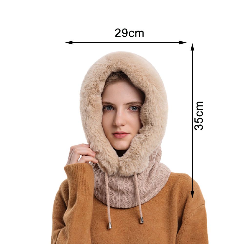 Écharpe Hiver 3-en-1 avec Cagoule Et Masque Intégré pour Adultes | Idéale pour Les Activités Extérieures